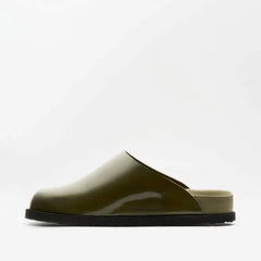 33 Dougal Leather Moss Green