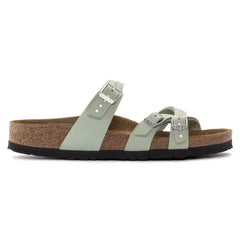 Franca Soft Footbed
Nubuck Leather Matcha