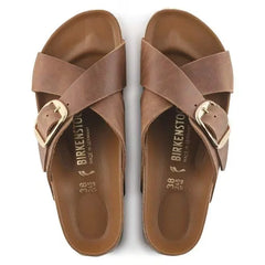 Siena Big Buckle Natural Leather Oiled