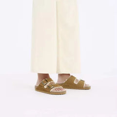 Arizona Shearling Suede Leather/Fur
