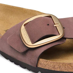 Madrid Big Buckle Nubuck Leather
