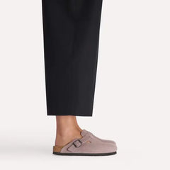 Boston Soft Footbed Suede Leather