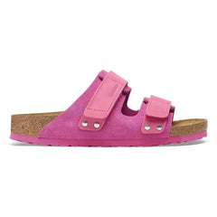 Uji Nubuck-Suede Leather Fuchsia Tulip