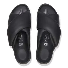 Theda Cross Strap Natural Leather