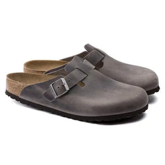 Boston Soft Footbed Natural Leather Oiled