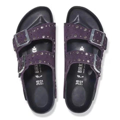 Arizona Rivets Suede Leather Acai