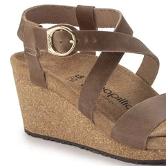 Sibyl Ring-Buckle Natural Leather