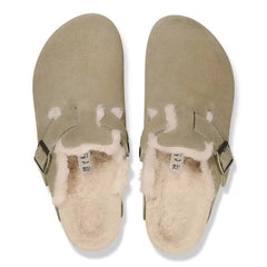 Boston Shearling Suede Leather