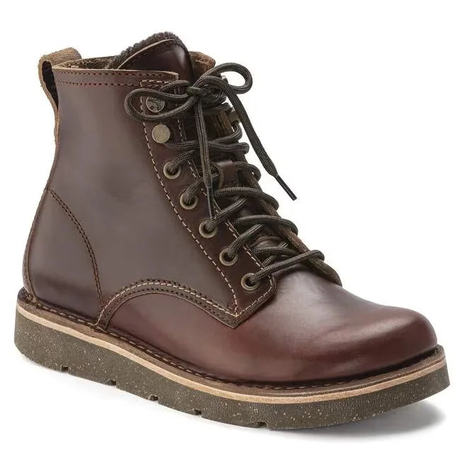Birmingham Lace Women Natural Leather Oiled