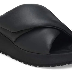 Theda Cross Strap Natural Leather