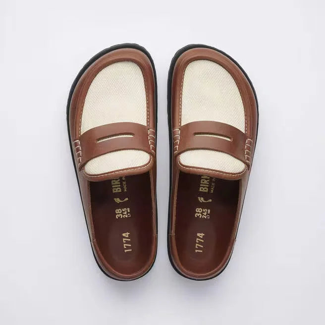 1774 Naples Canvas Natural Leather Oiled