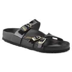 Franca Natural Leather Patent High Shine Black