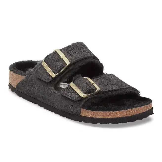 Arizona Shearling Suede Leather/Fur