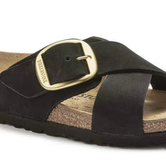 Siena Big Buckle Nubuck Leather