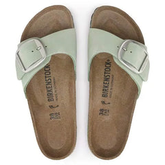 Madrid Big Buckle Nubuck Leather