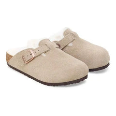 Boston Shearling Kids Suede Leather/Fur
