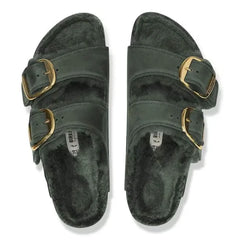 Arizona Big Buckle Shearling Natural Leather Oiled