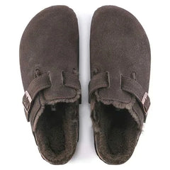 Boston Shearling Suede Leather