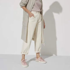 Bend Low Leather-Textile Soft Pink