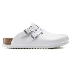 Kay Soft Footbed Leather White