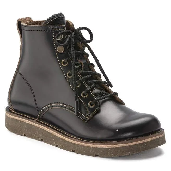 Birmingham Lace Women Natural Leather Oiled