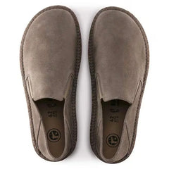 Callan Suede Leather Gray Taupe