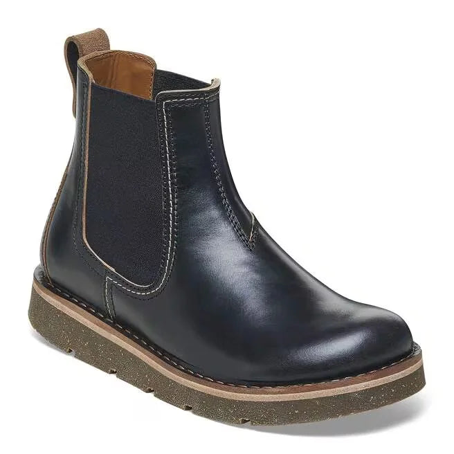 Birmingham Slip On Women Natural Leather Oiled