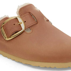 Boston Big Buckle Shearling Natural Leather Oiled