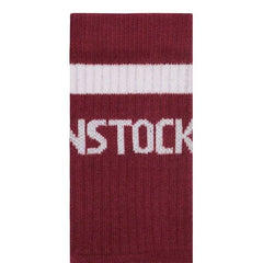 Cotton Tennis Socks Cotton-Polyamide-Elastane Zinfandel