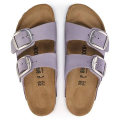 Arizona Big Buckle Nubuck Leather Purple Fog