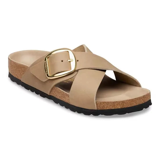 Siena Big Buckle Natural Leather Oiled