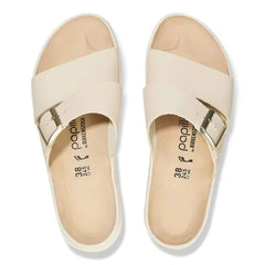 Almina Leather Ecru