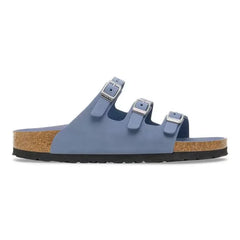 Florida Nubuck Leather Stone Blue