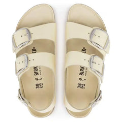 Milano Big Buckle Natural Leather Patent