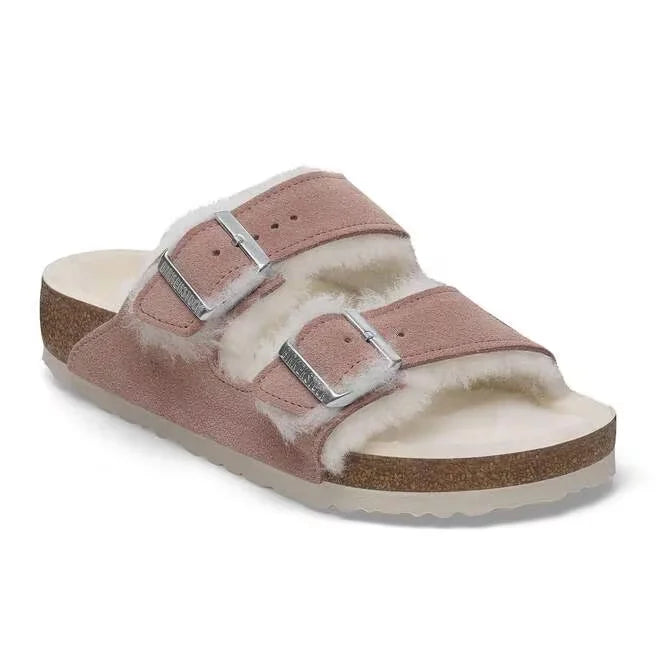 Arizona Shearling Suede Leather