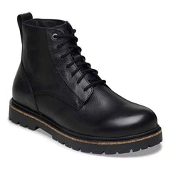 Highwood Lace Mid Women Leather Black