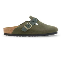 Boston Braided Suede Leather Thyme