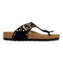 Gizeh Rivet Suede Leather