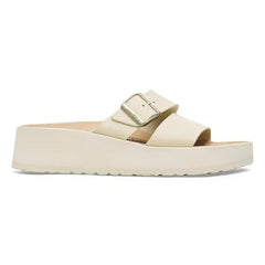 Almina Leather Ecru
