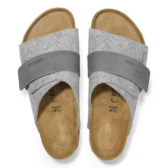 Kyoto Leather/Textile/Felt Light Gray