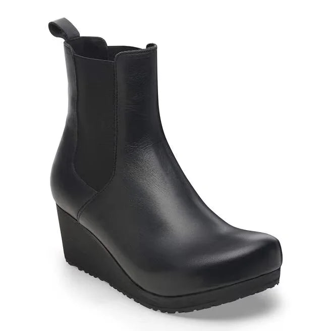 Ebba Slip On Leather Black/Black