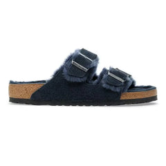Arizona Shearling Suede Leather New Navy