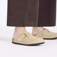 Boston Big Buckle Nubuck Leather