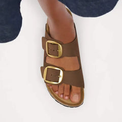 Arizona Big Buckle Nubuck Leather