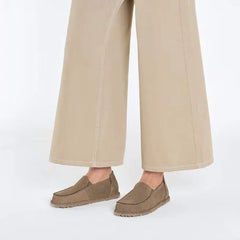 Utti Suede Leather Gray Taupe