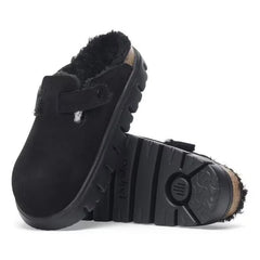 Boston PAP Chunky Shearling Suede Leather
