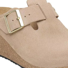 Fanny Suede Leather