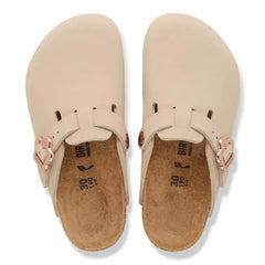Boston Flower Buckle Kids Birko-Flor Nubuck