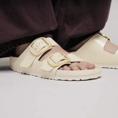 Arizona Big Buckle Natural Leather Patent