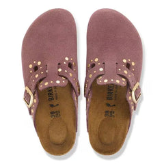 Boston Rivet Suede Leather